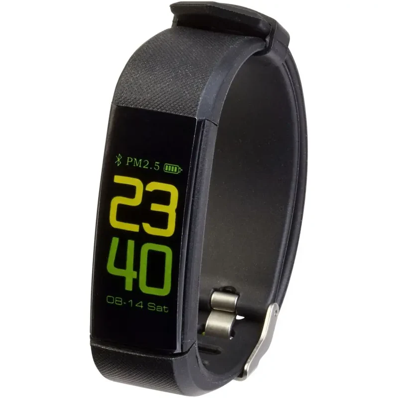 Prixton AT801 Smartband in Schwarz – Fitness-Tracker mit stilvollem Design