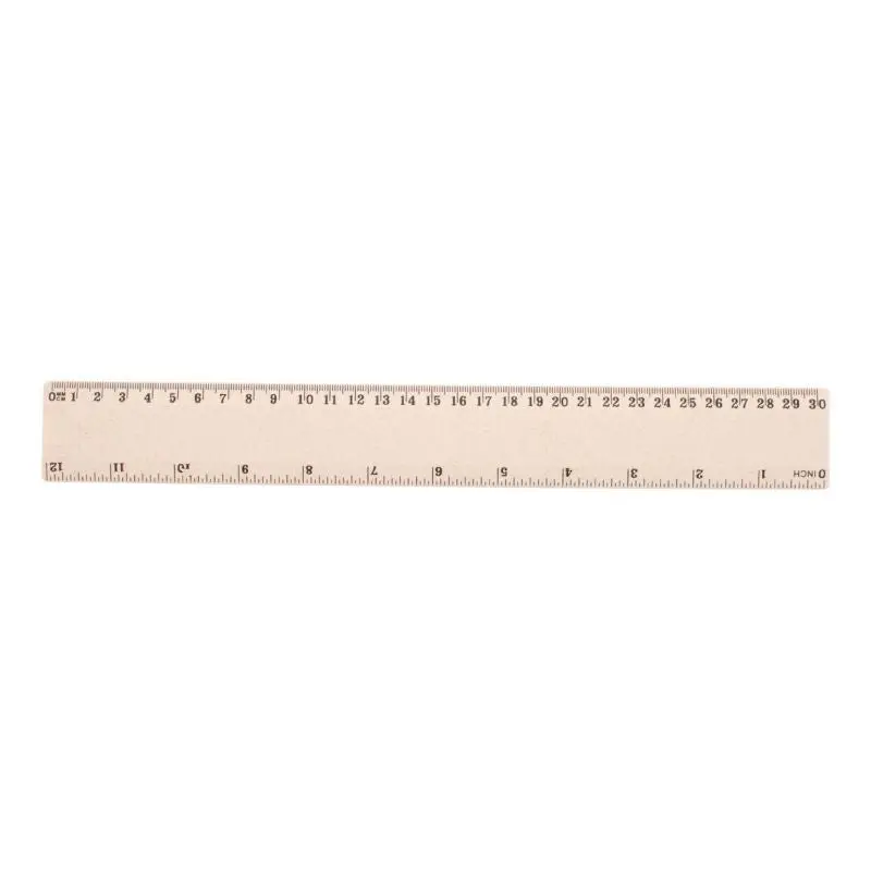 Whealer 30 cm Lineal – Natürliches und präzises Holz-Messwerkzeug