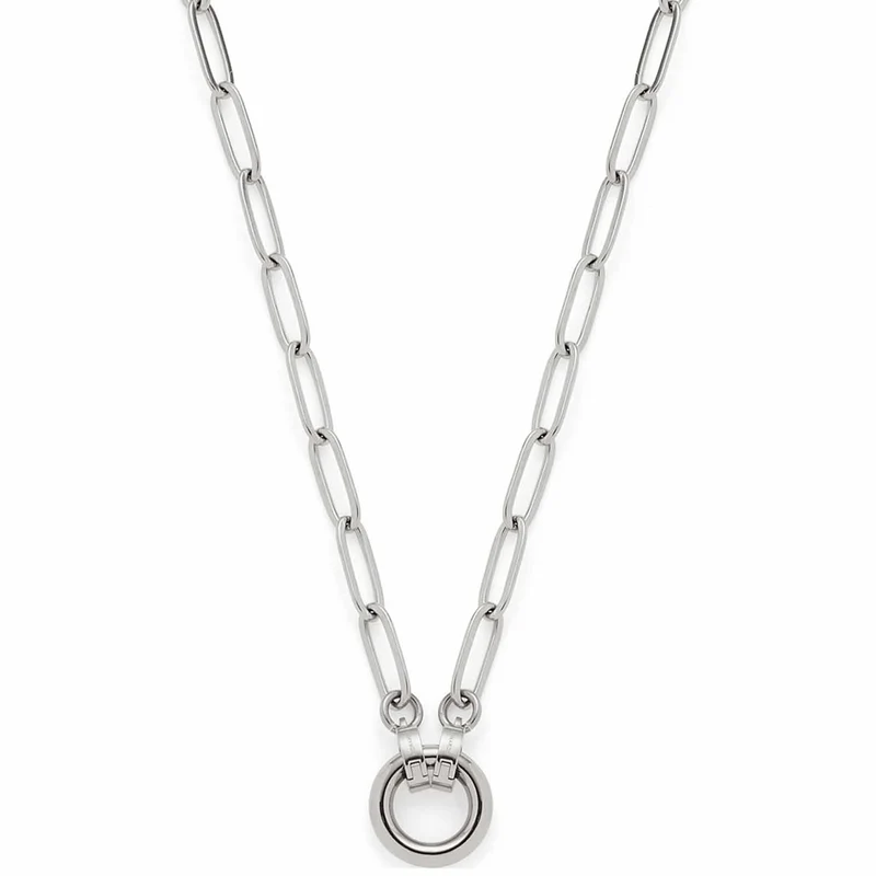 Leonardo Damen Halskette Moda 80cm Silber 023344