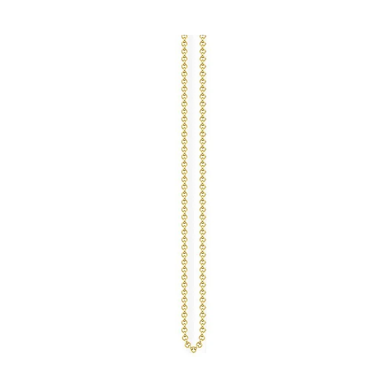 Thomas Sabo Damen Halskette Erbskette 70cm Gold KE1219-413-12-M
