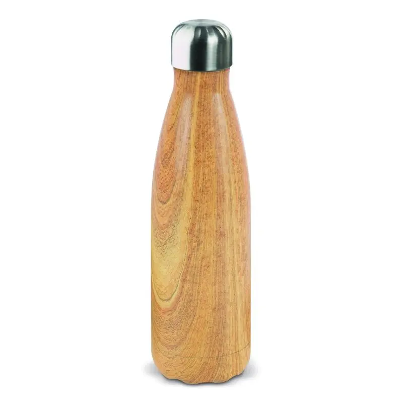 Flasche Swing Holz Edition 500 ml - Holz - Doppelwandige Thermoflasche - Stilvoll und Umweltfreundlich
