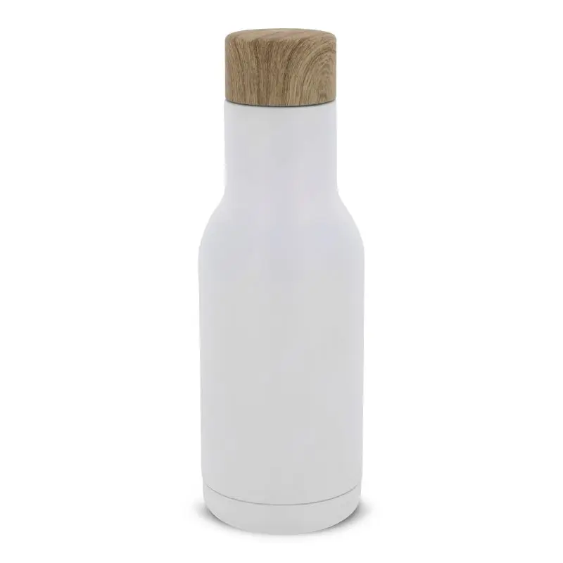Gustav Trinkflasche, 340ml - Kompakt & Stilvoll, Weiß