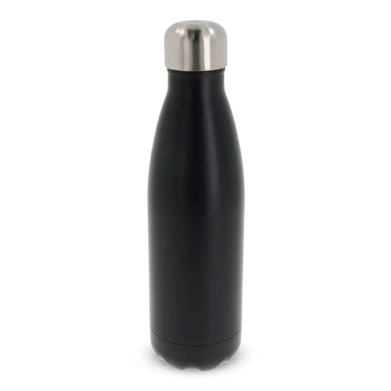 Swing 500 ml Trinkflasche – Stilvolle schwarze Wasserflasche für den aktiven Alltag