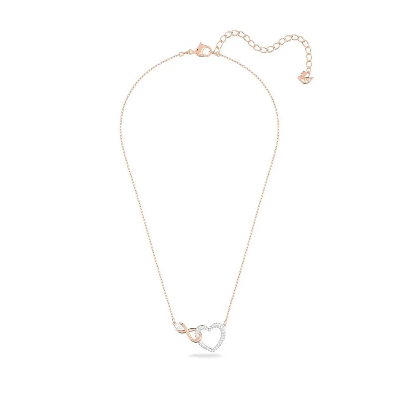 Damen Swarovski Infinity Halskette 5518865