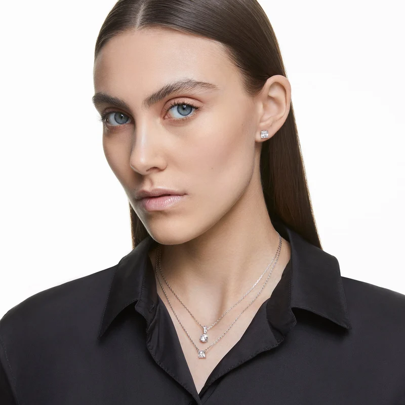 Damen Solitaire Kette mit Anhänger 5472635