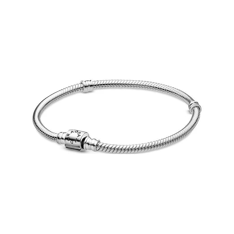 Pandora Damen Schlangen-Armband 19cm Silber 598816C00-19