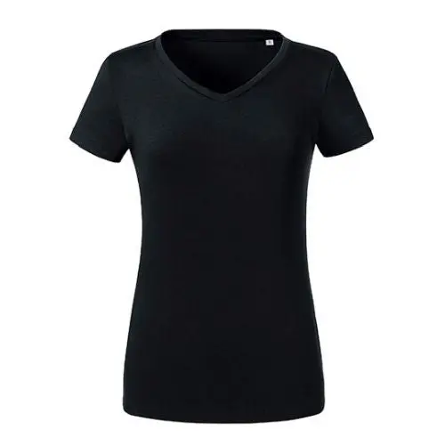 Bio-Damen-V-Ausschnitt T-Shirt, ökologisch & stilvoll, perfekt für jeden Tag