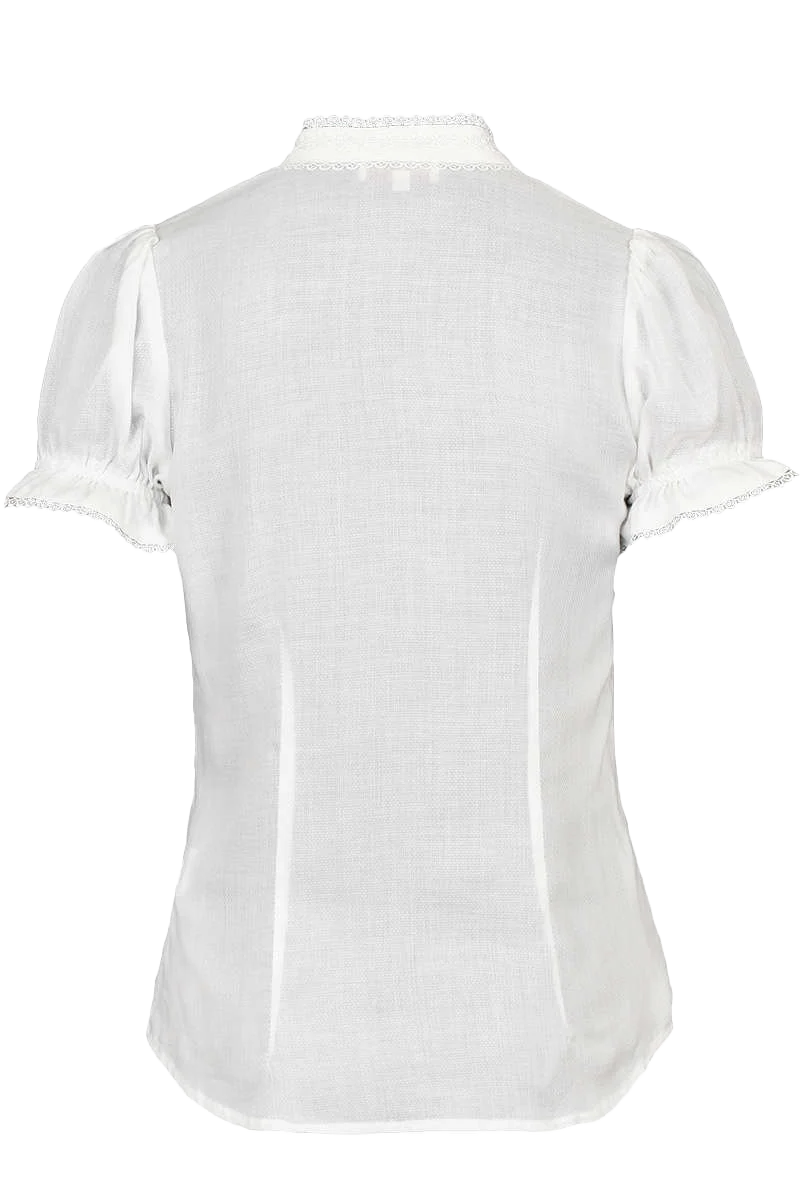 Damen Kurzarm Bluse