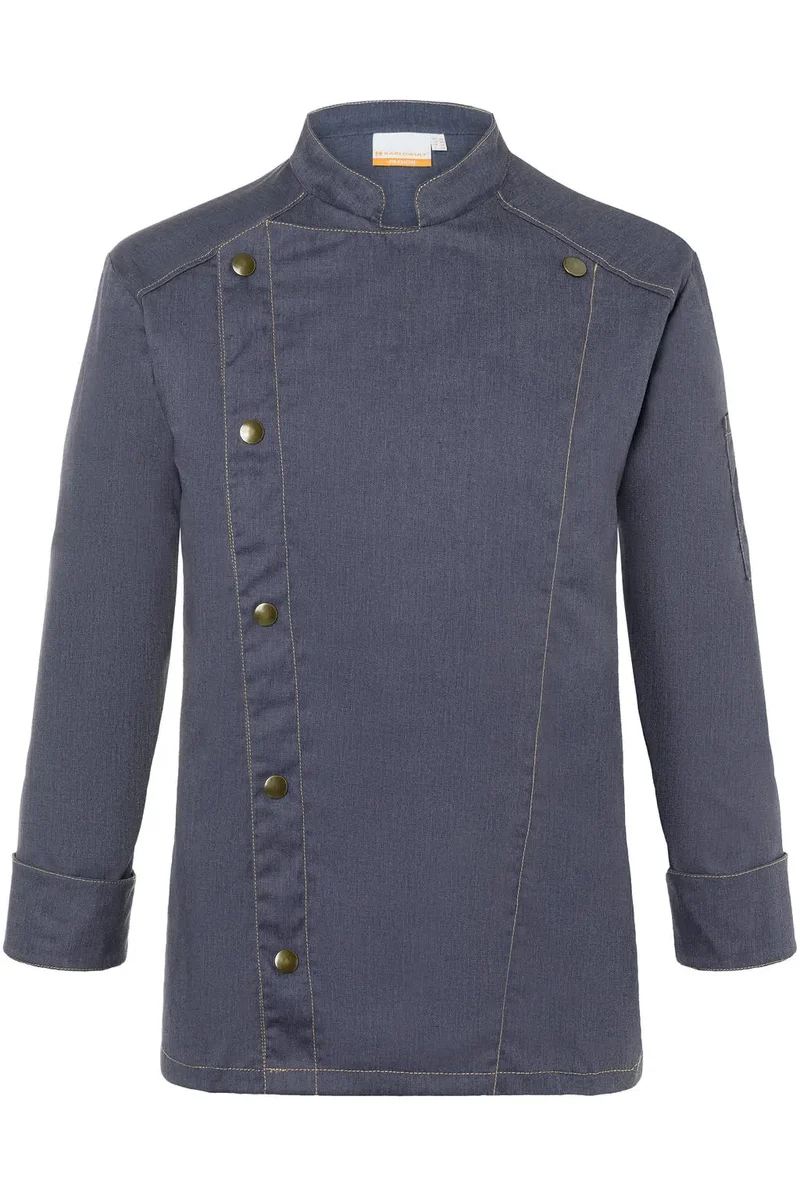 Kochjacke im Jeans-Look
