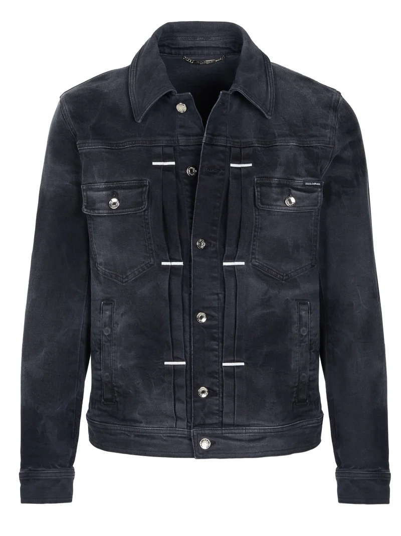 Dolce & Gabbana Jeansjacke schwarz