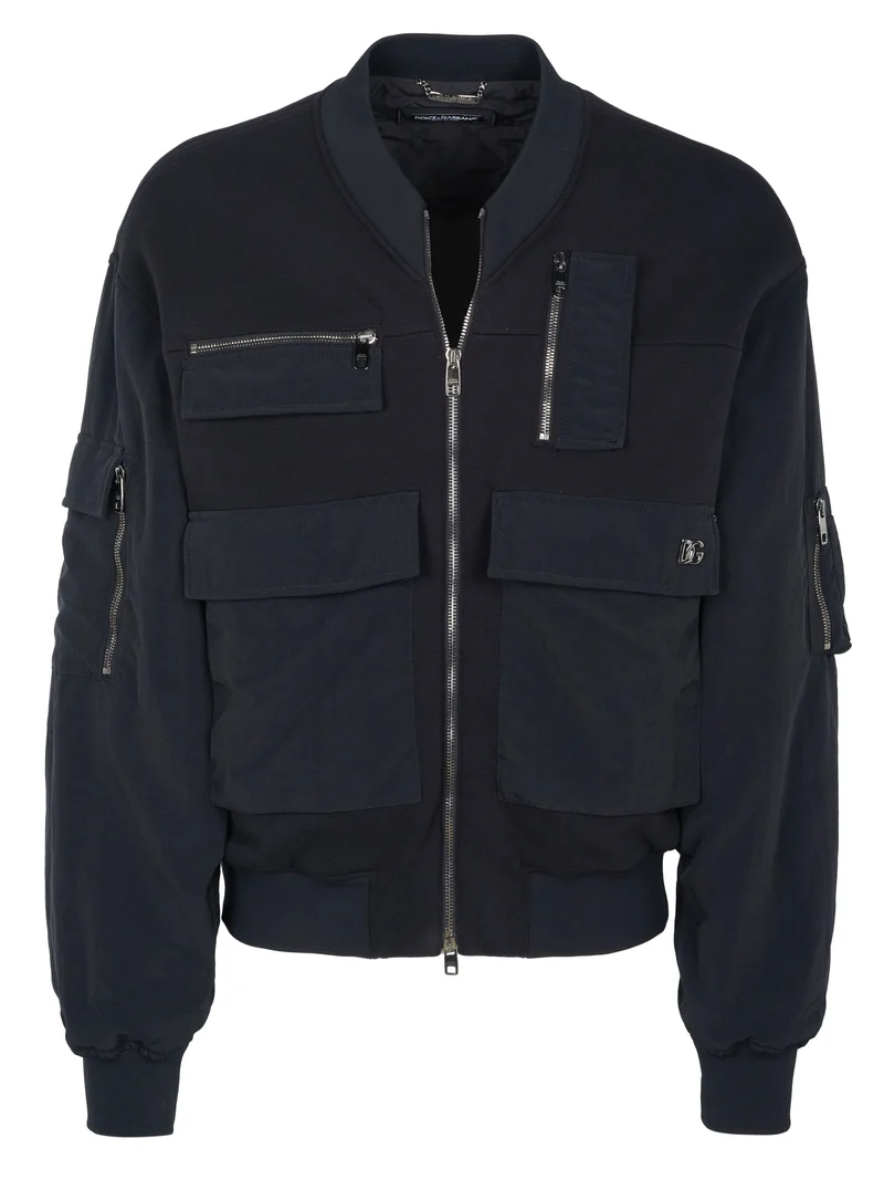 Dolce & Gabbana Bomberjacke schwarz