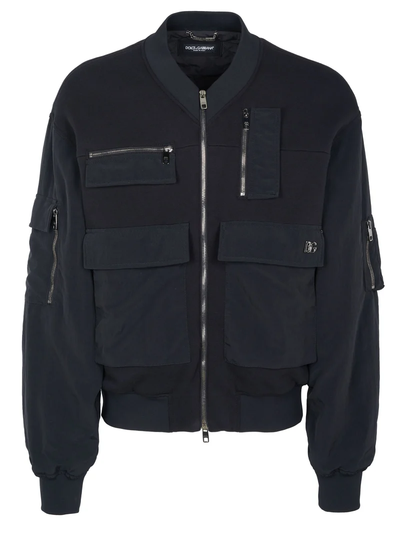 Dolce & Gabbana Bomberjacke schwarz
