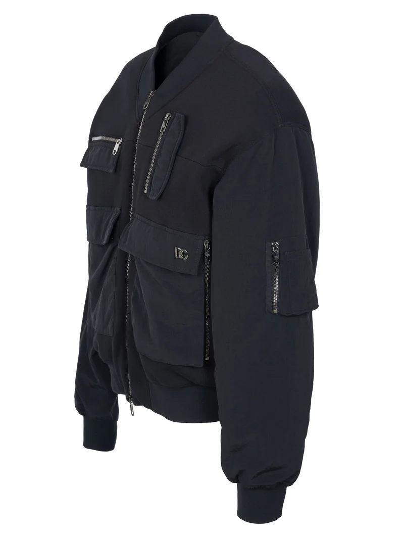Dolce & Gabbana Bomberjacke schwarz