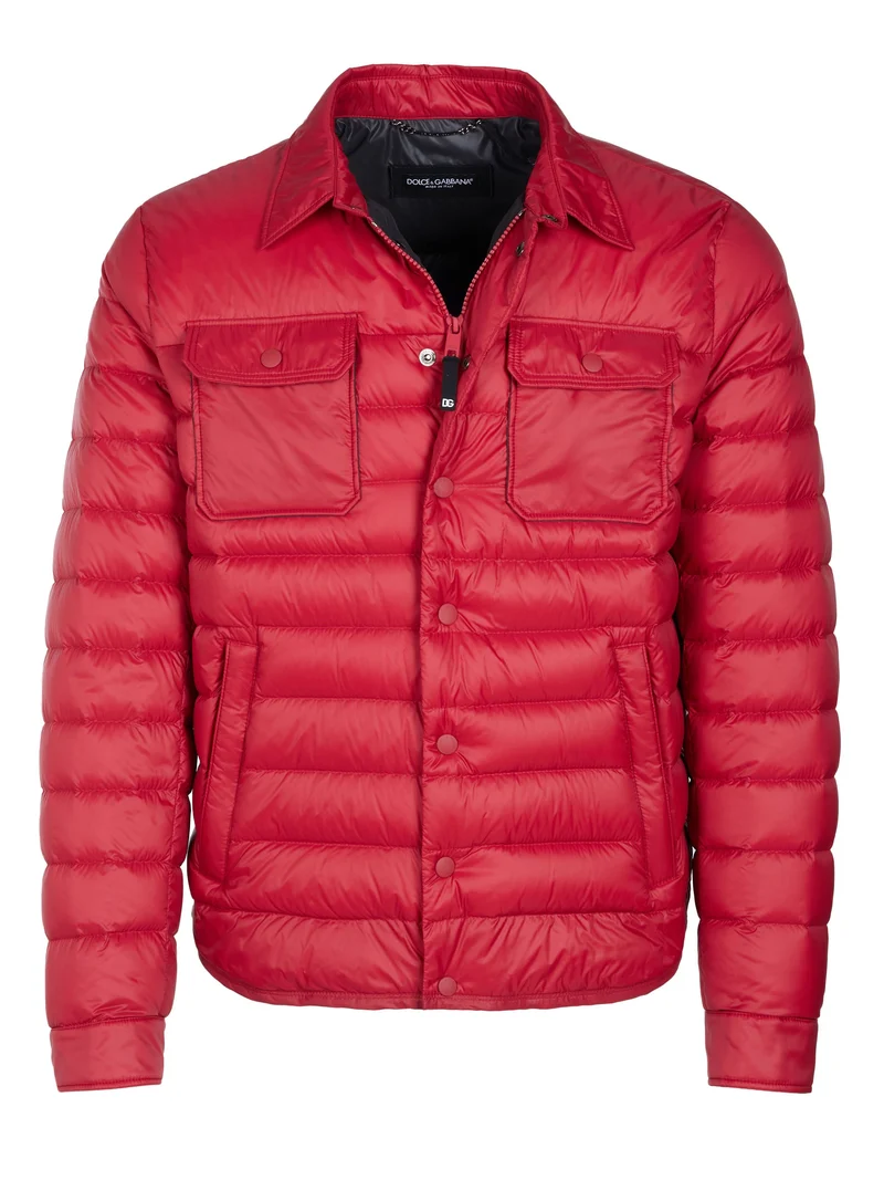 Dolce & Gabbana Steppjacke rot