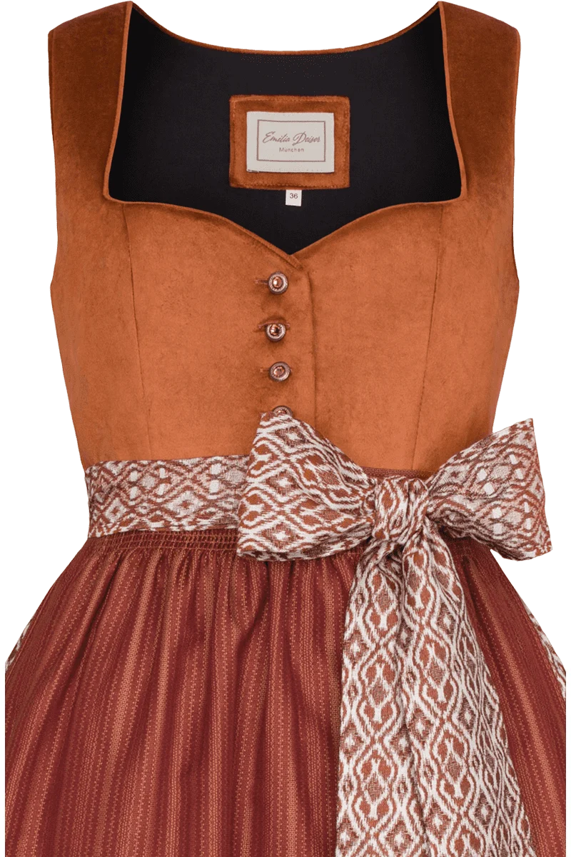 Midi-Samtdirndl