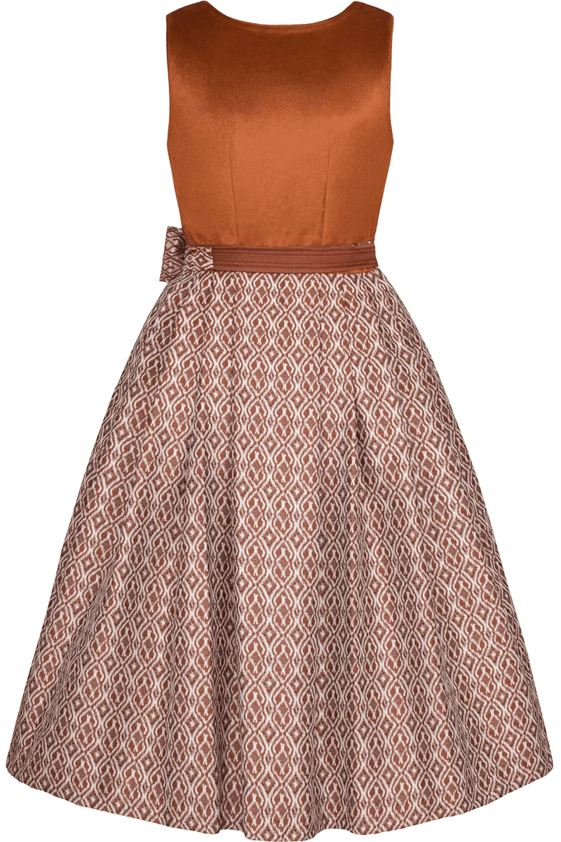 Midi-Samtdirndl