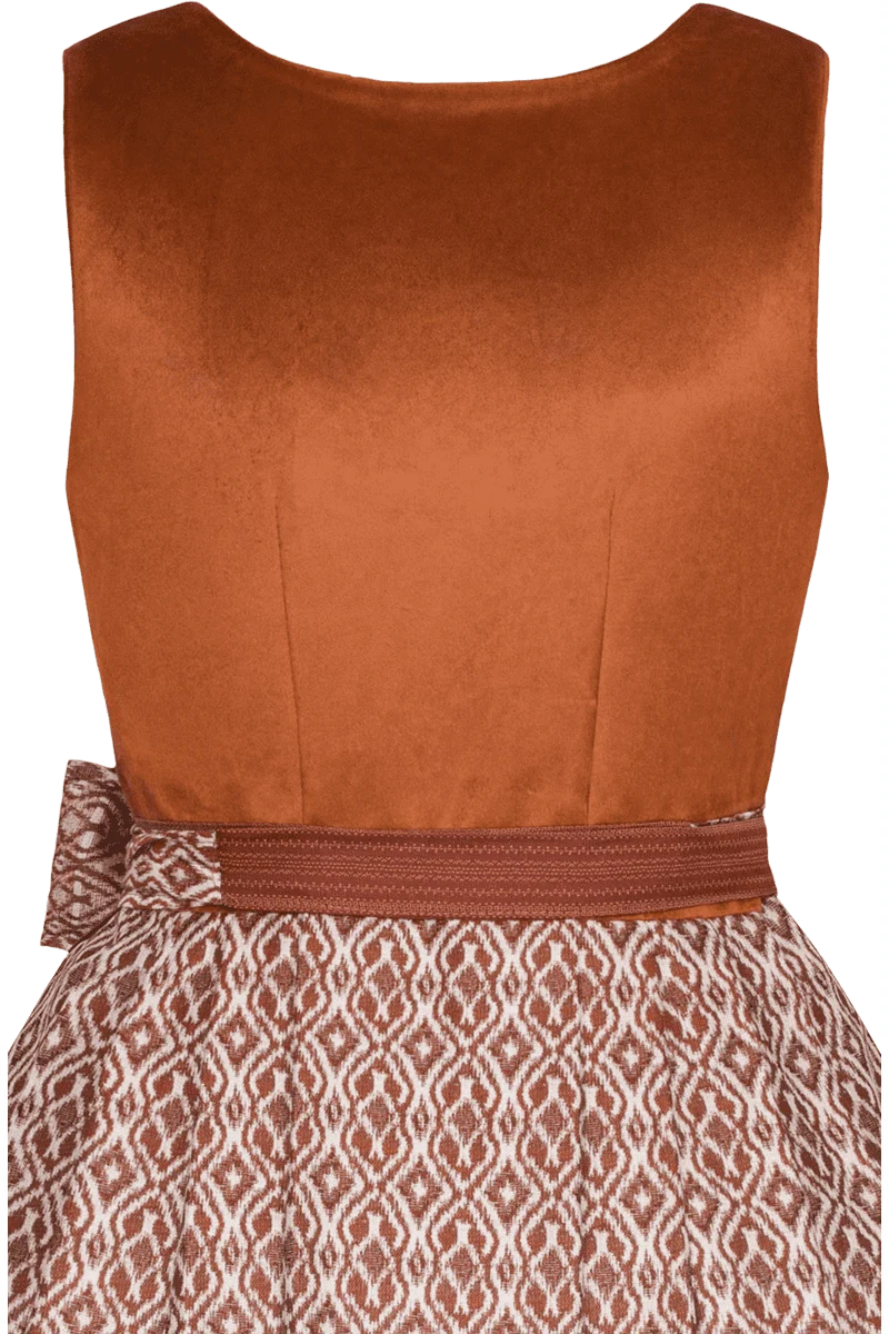 Midi-Samtdirndl