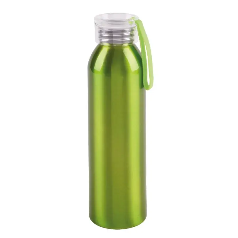 LOOPED Apfelgrüne Aluminium Trinkflasche 650ml - Leicht & Langlebig