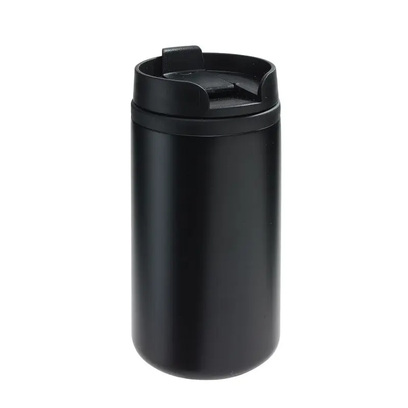 Isolierbecher TAKE FAST 290 ml - Schwarz - Doppelwandiger Thermobecher - Kompakt und Stilvoll