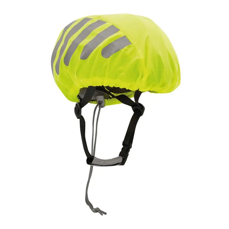 Fahrradhelm-Regenschutz BIKE PROTECT - Gelb Wasserdichte Abdeckung für sicheres Radfahren