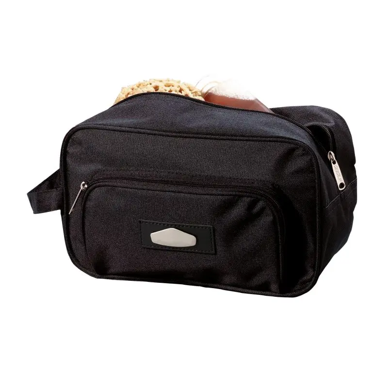 LASER PLUS WASH Kulturtasche in Schwarz - Modern & Funktionell, 100 Zeichen