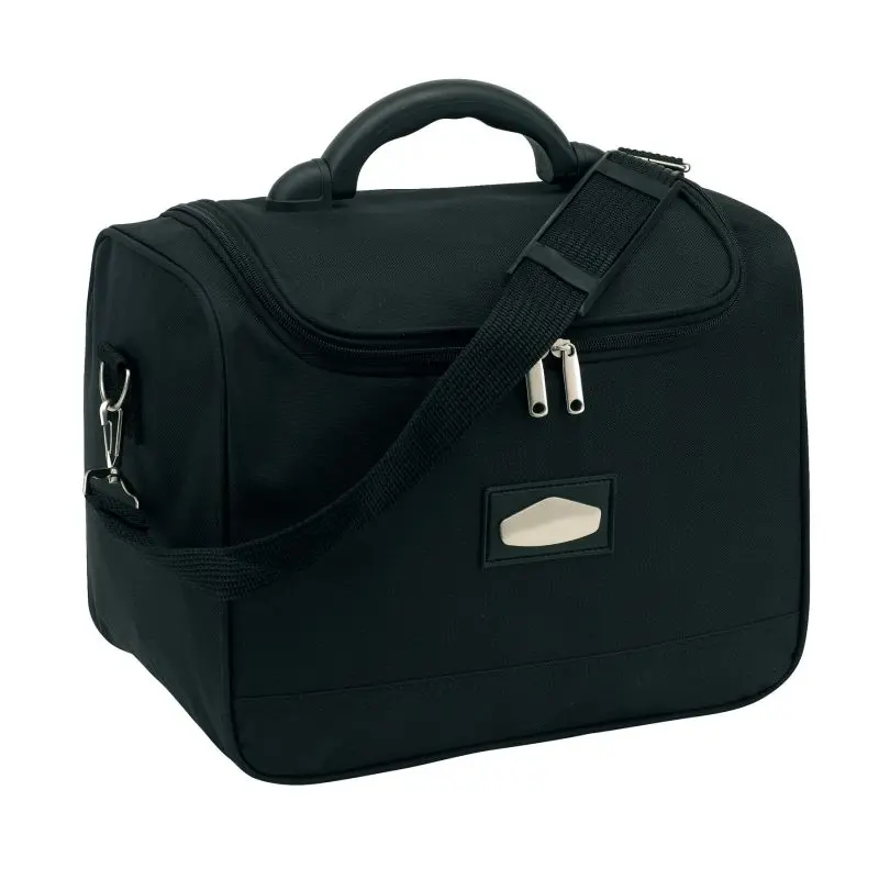 LASER PLUS Designer-Kosmetiktasche - Schwarz, Stilvoll & Modern