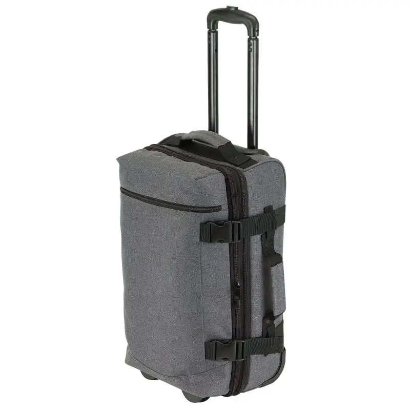 VISBY Roll-Reisetasche in Grau-Schwarz – Stilvoll & Praktisch für Unterwegs
