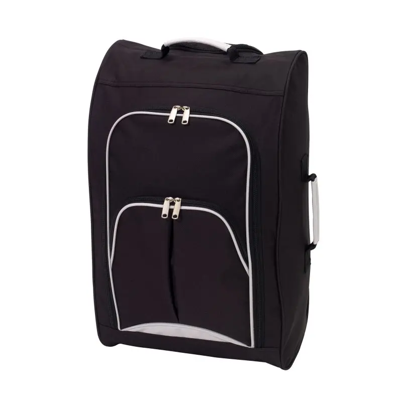 Stilvolles Trolley-Bordcase VIENNA - Elegantes Handgepäck in Schwarz