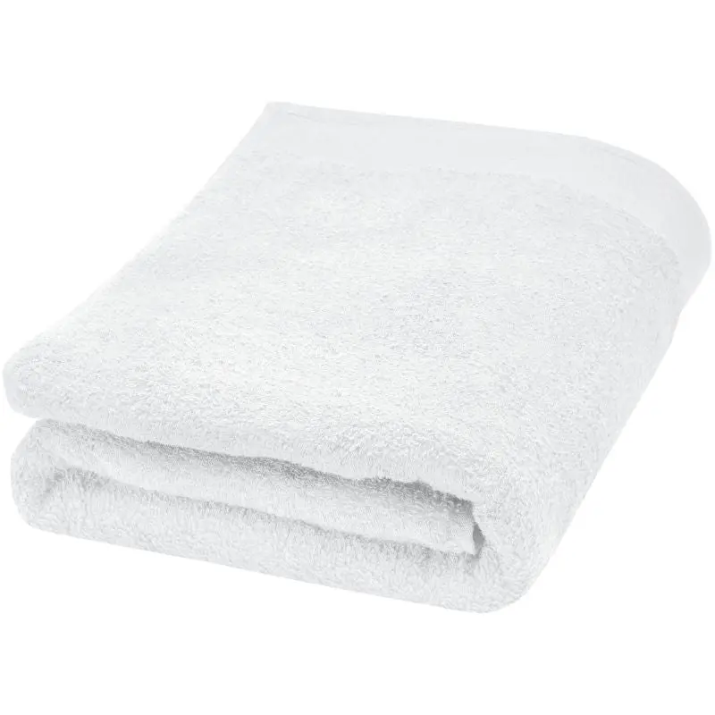 Ellie 550 g/m² Baumwollhandtuch 70 x 140 cm - Weiß – Weich, saugfähig und luxuriös