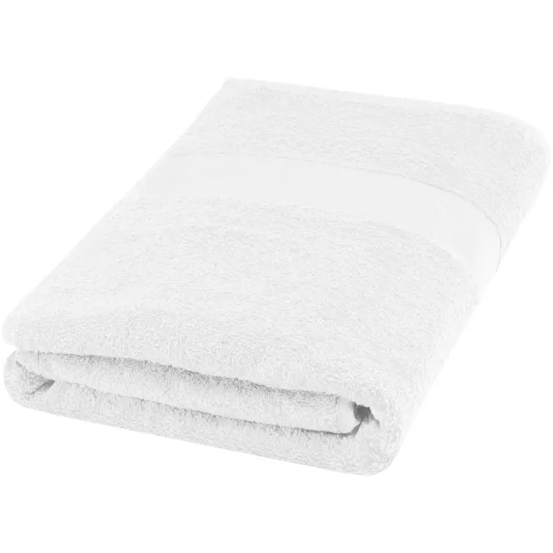 Amelia 450 g/m² Baumwollhandtuch 70x140 cm – Weich & Saugstark in Weiß