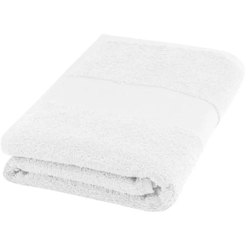 Charlotte 450 g/m² Baumwollhandtuch 50 x 100 cm - Weiß – Weich, saugfähig und luxuriös