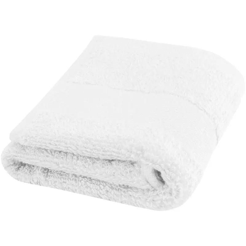 Sophia 450 g/m² Baumwollhandtuch 30 x 50 cm - Weiß: Hochwertiges Handtuch für den täglichen Gebrauch