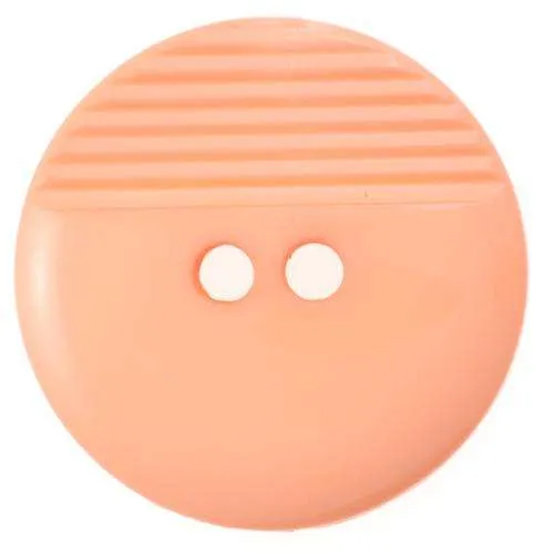 Knopf einseitige Maserung Orange – Kunststoffknopf KAP-56