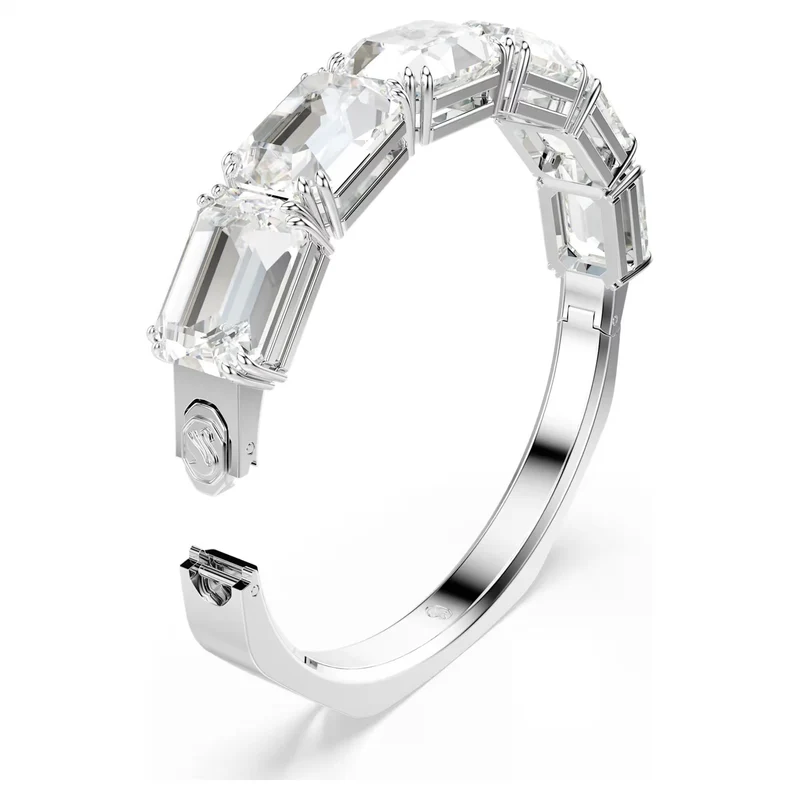 Swarovski Armband Unisex Millenia Bangle Octagon Cut weiß rhodiniert 5696321