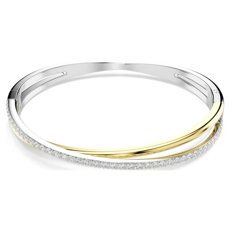 Swarovski Armreif Damen Hyperbola Silber Gold 5689721