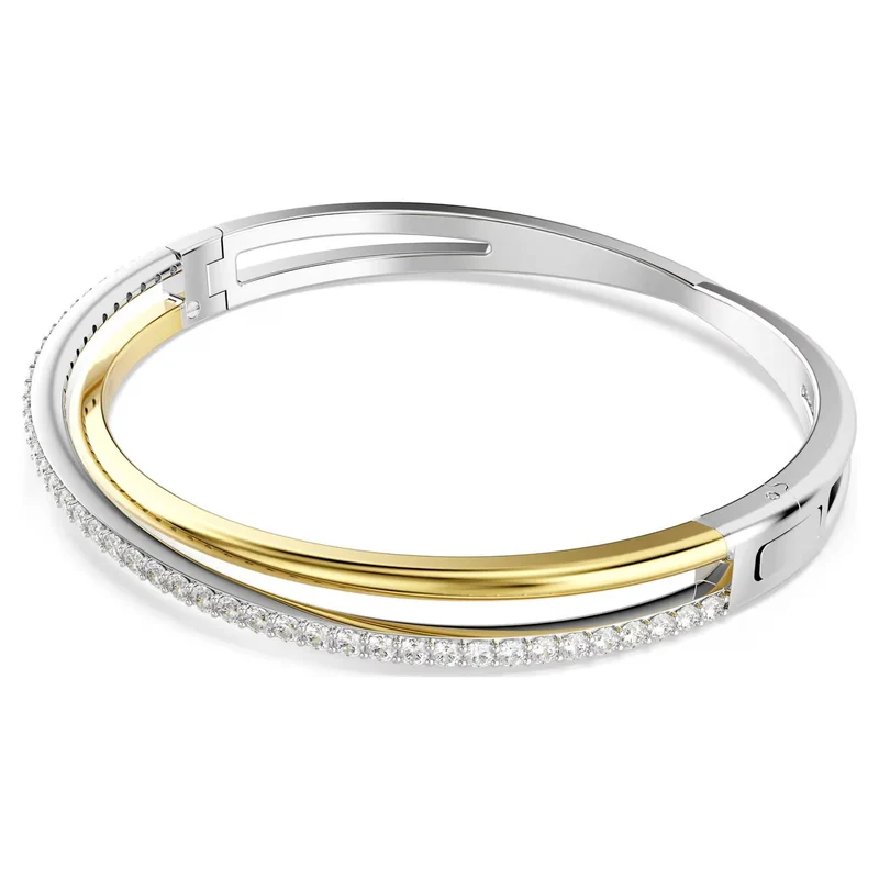 Swarovski Armreif Damen Hyperbola Silber Gold 5689721