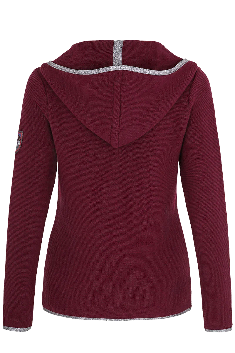 Damen Trachtenstrick-Jacke mit Kapuze