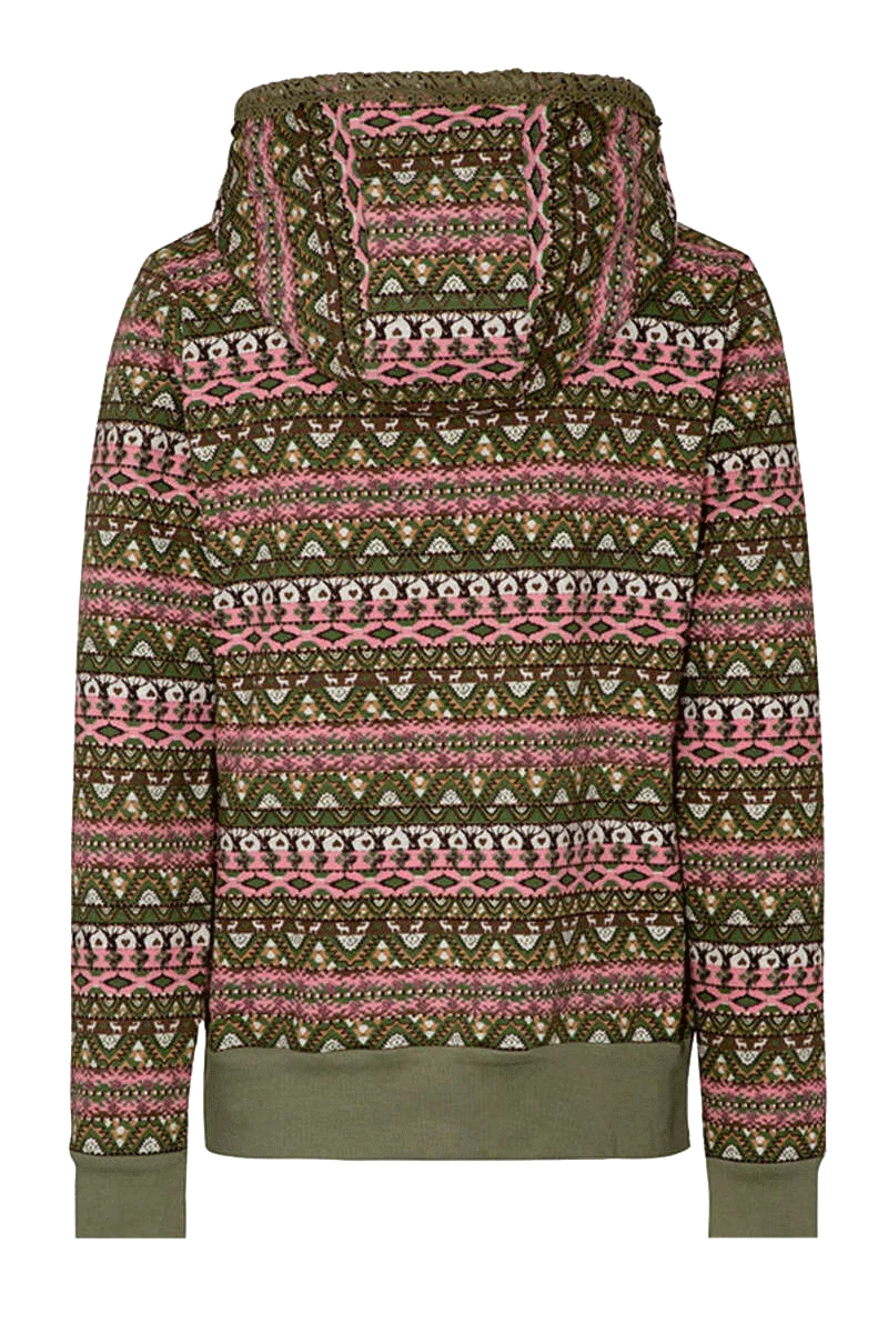 Damen Trachtenpullover mit Kapuze 'Lieblings-Gwandl'