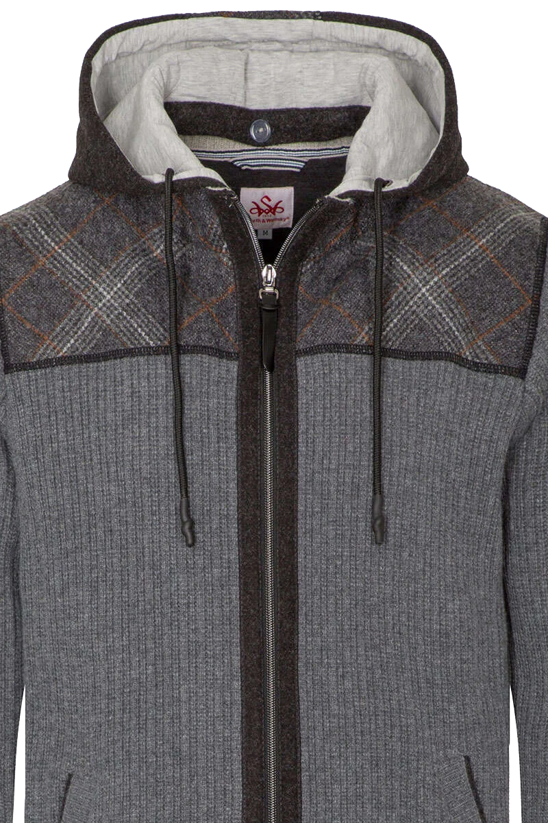 Herren Kapuzenjacke sportiv