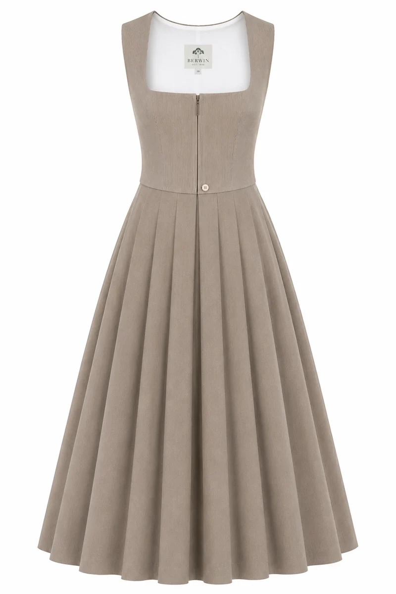 Dirndl ohne Schürze mit Standard-Ausschnitt – 80 cm