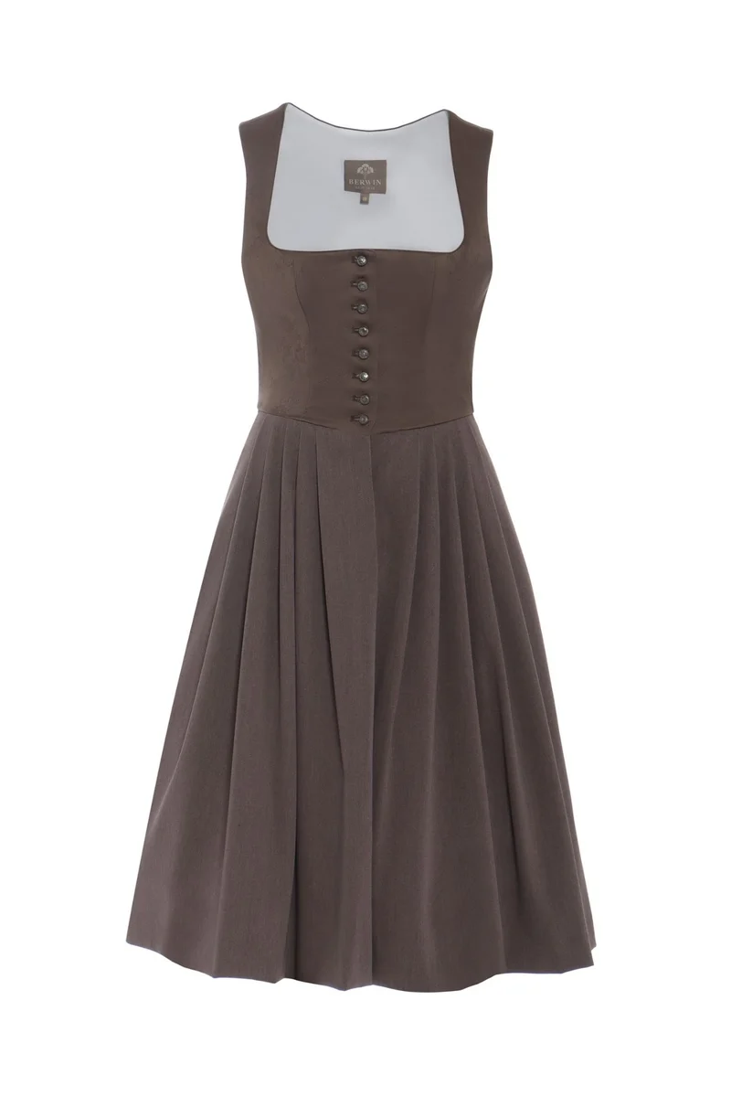 Dirndl ohne Schürze aus Jacquard – 80 cm
