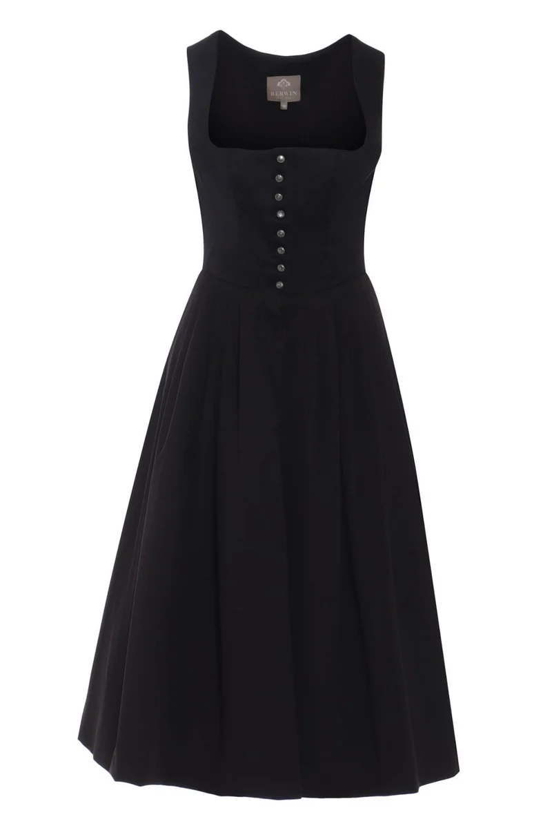 Dirndl ohne Schürze aus Jacquard – 80 cm