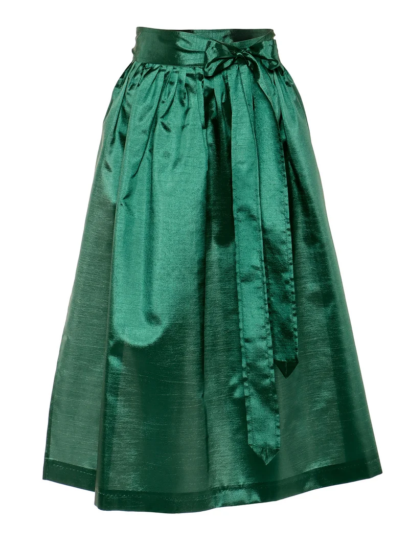 Klassische Taft-Dirndlschürze – 77 cm