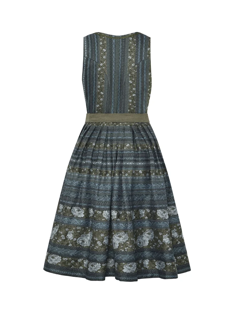 Dirndl aus Jacquard-Streifen