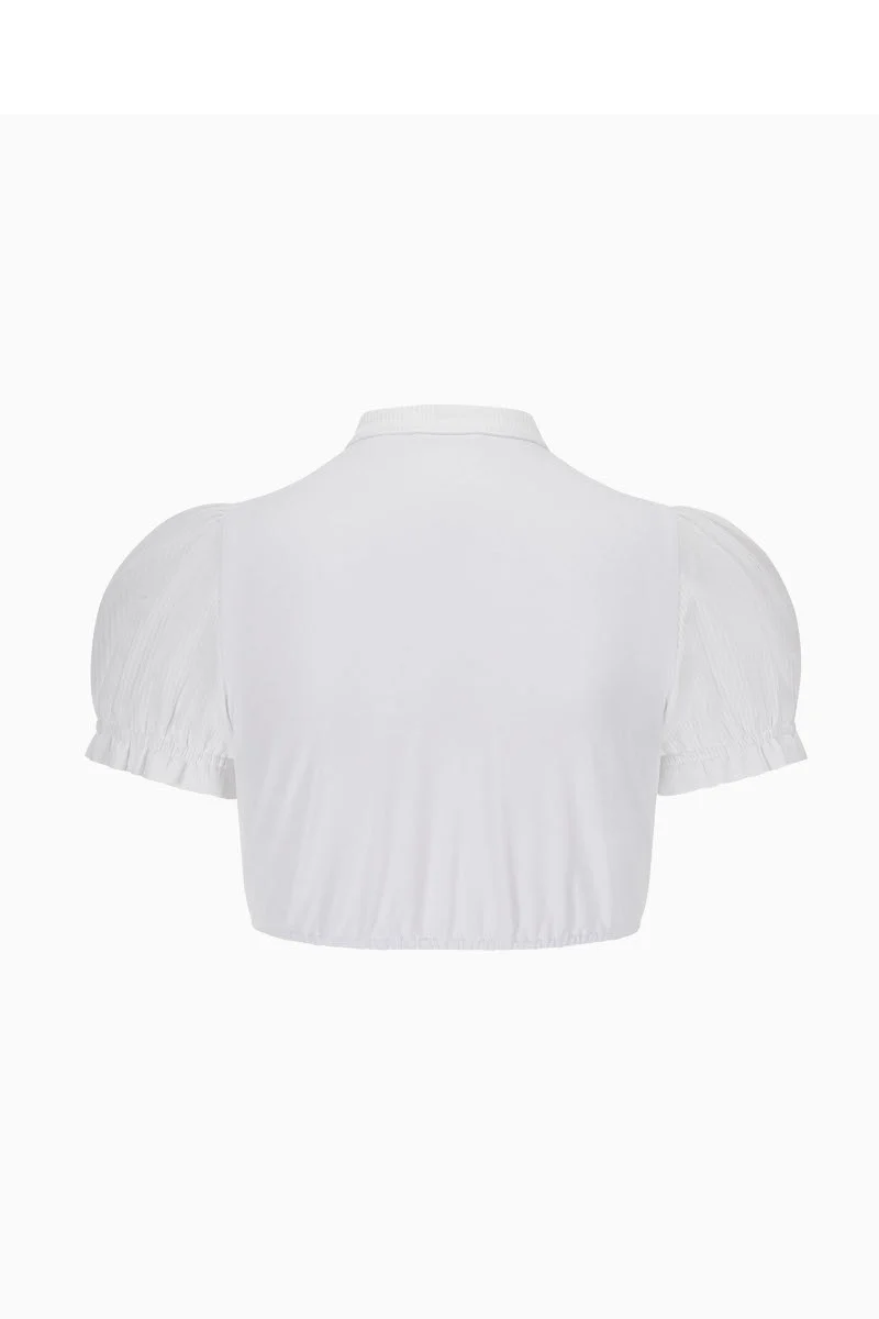 Gottseidank Dirndlbluse Franzi weiß
