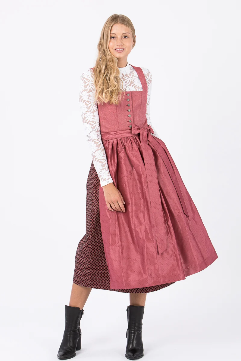 Almliebe Dirndl Fesche Vroni pink