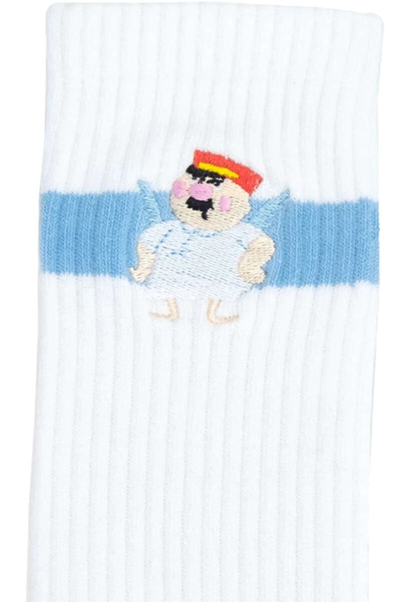 Herren-Sportsocken mit Motiv 'ENGEL ALOISIUS'