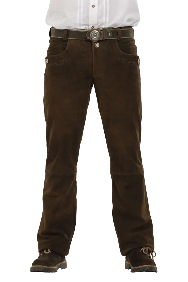 Herren Lederhose Lang