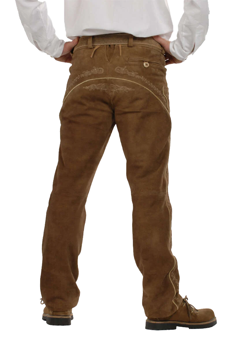 Herren Lederhose Lang