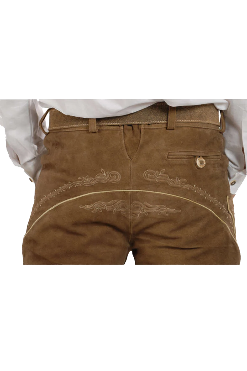 Herren Lederhose Lang